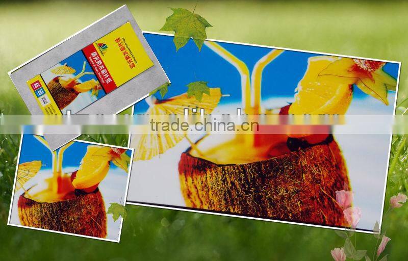 PET PE material shrink wrap film for bottle packing with customized printing