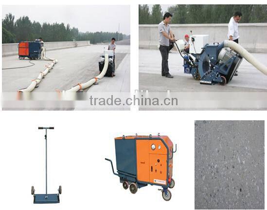 china pavement shot blasting machine low price with CE certification for sale