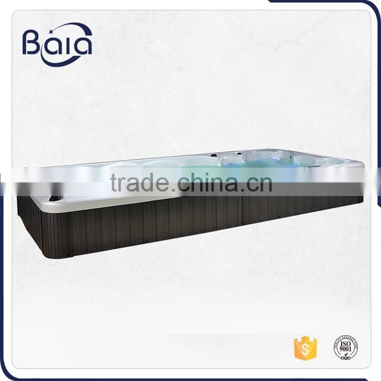 factory price 3 years warranty massage bathtub for 6 person acrylic outdoor bathtub