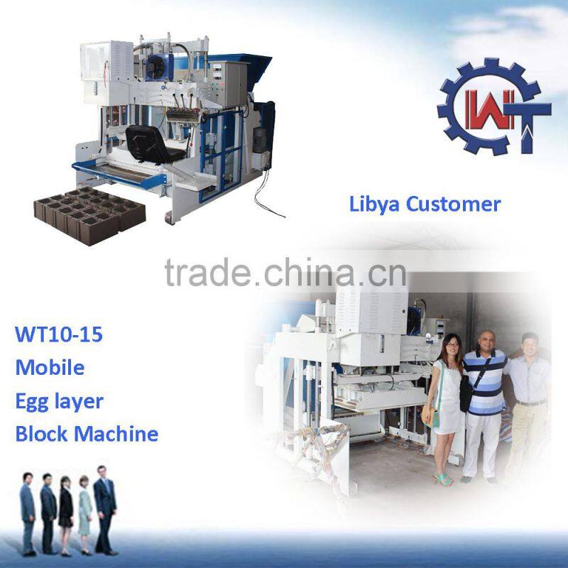 WANTE MACHINERY auto block machinery for building construction