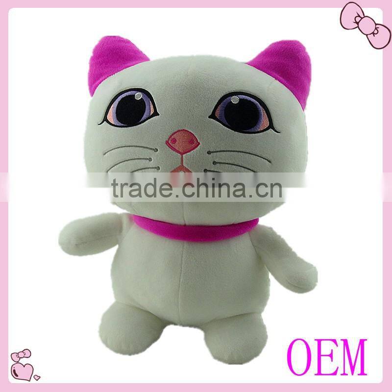 custom make stuffed toy plush animal toy lovely lucky cat toy