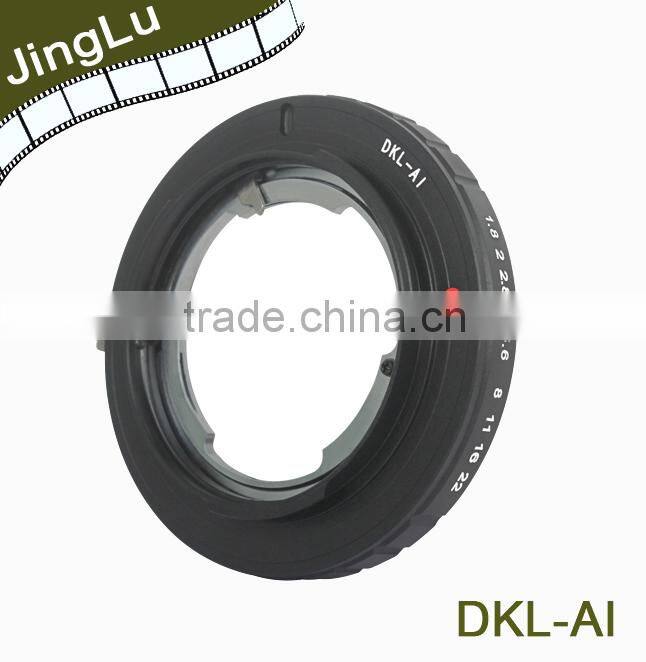 2014 hot sale lens adapter for DKL mount lens to AI camera body