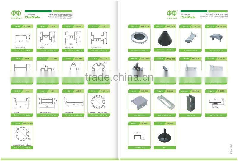 HOT modular metal frame office furniture workstation