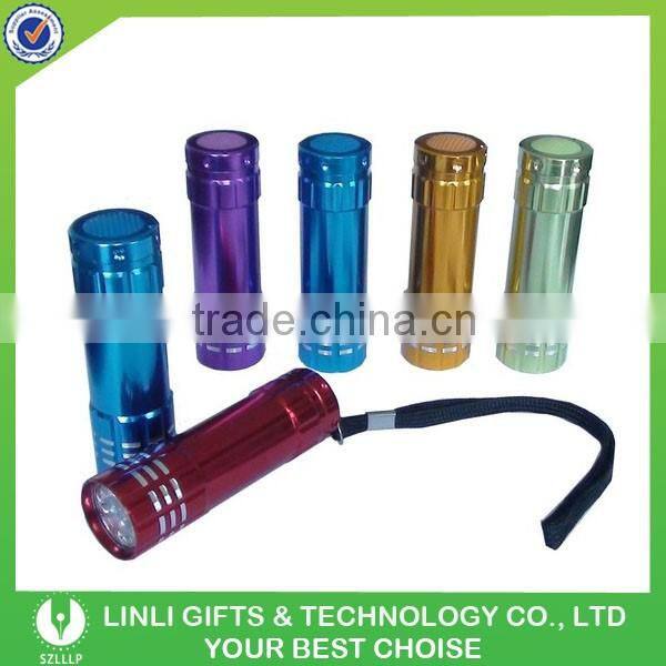 Custom Portable Mini Aluminium Flashlight Torch Led For Outdoor Sports