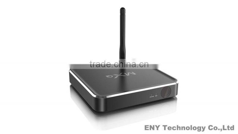 bluetooth4.0 RAM 2GB ROM 8GB kodi 802.11b/g/n wifi Amlogic S805 quad core EM12 MXQ Firmware android 4.4 tv box