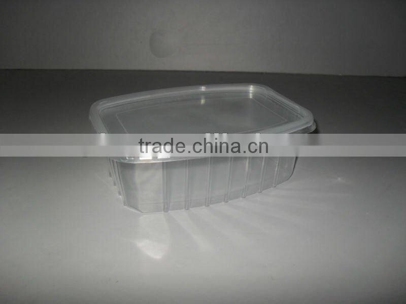 11oz pp disposable plastic storage container