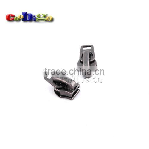 5# Auto Lock Zipper Slider Zinc Alloy Black Nickel For Nylon Zippers DIY Garment Suit Jacket Coat Bag #FLQ140-B