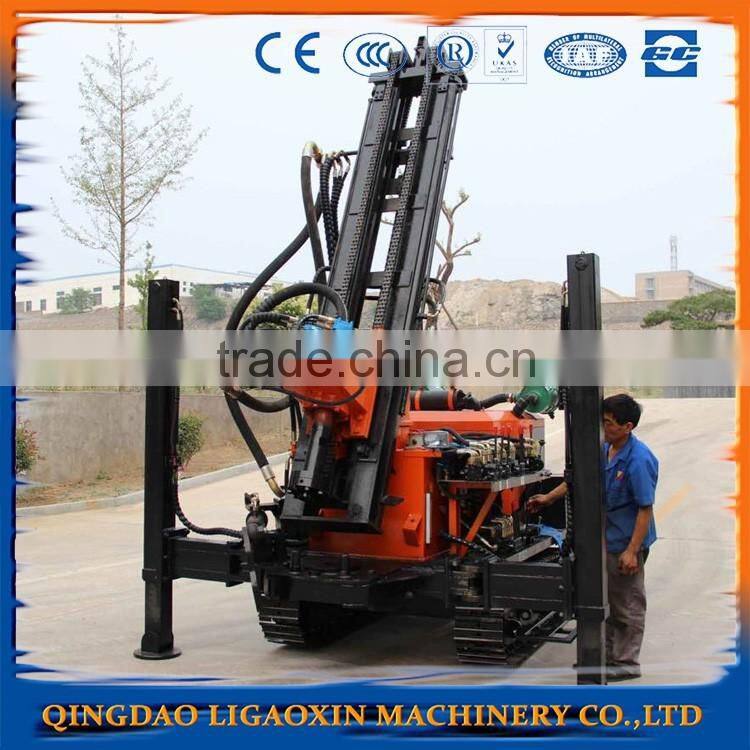 Widely use water well drilling rig with flexible drilling rig with 180 m