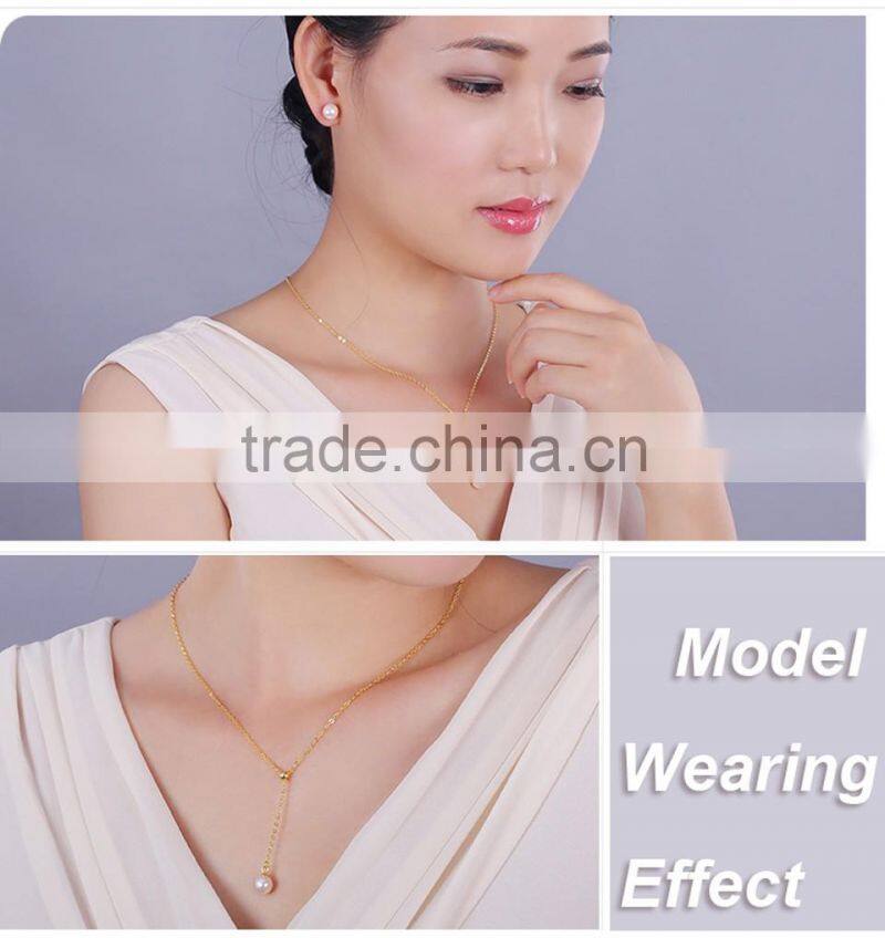 pearl jewelry 8.5-9mm white cheap natural akoya pearl pendant for sale