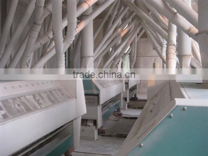 120T High Quality Complete Maize Flour Milling Plant