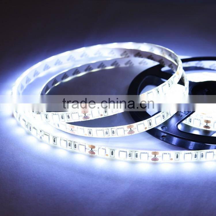 SMD 5050 Pure White Color led strip light waterproof flexible led strip