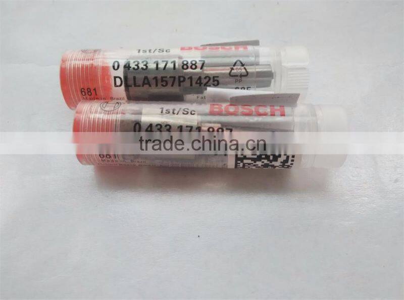 DLLA157P1425 / 0433171887 common rail injector nozzle for 0445120049