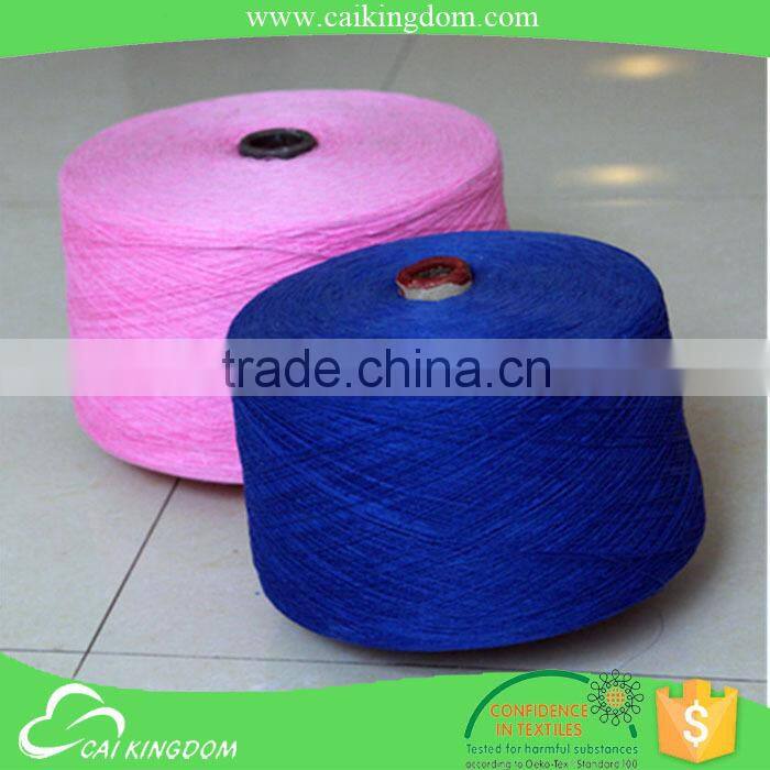 Trade Assurance 70% polyester 30% cotton 20/1 t/c raw white and black and other dyed colors knitting yarns socks yarn