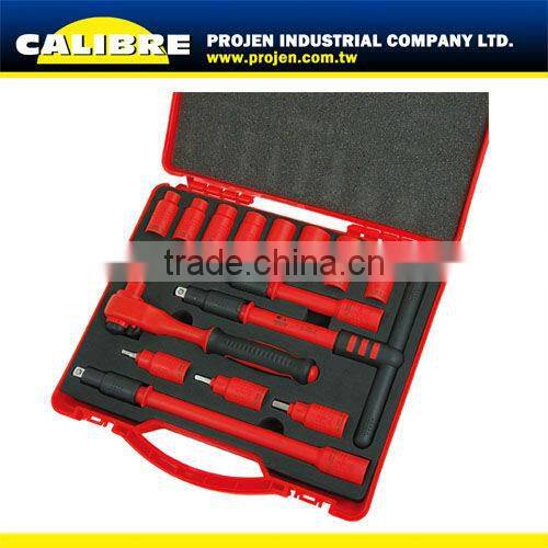 CALIBRE Auto Repair 16pc 3/8 Dr VDE Socket & Bit Set