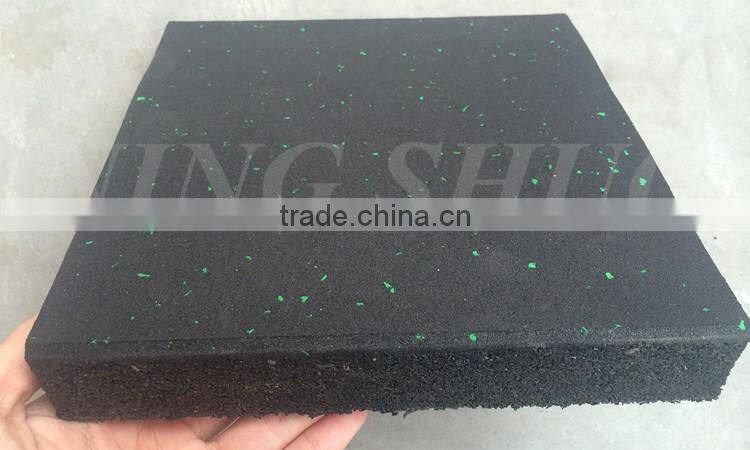 Trade assurance sound absorbtion crossfit rubber floor, gym rubber floor tiles