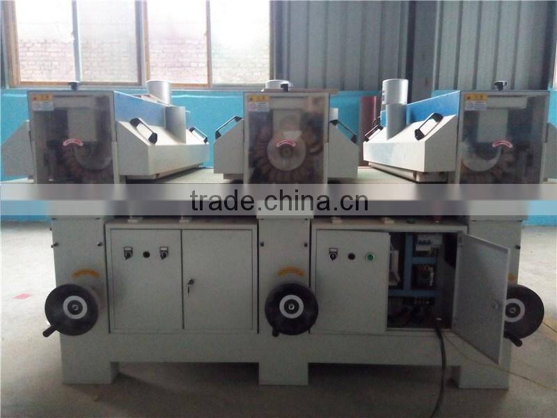 Wood working machines cabinet door sanding machine , wood panel sanding machine for MDF , particle board