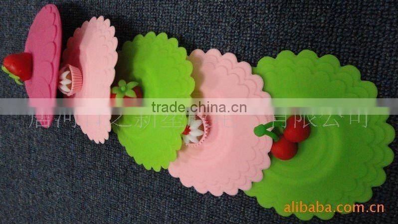 colorful silicone cup cover