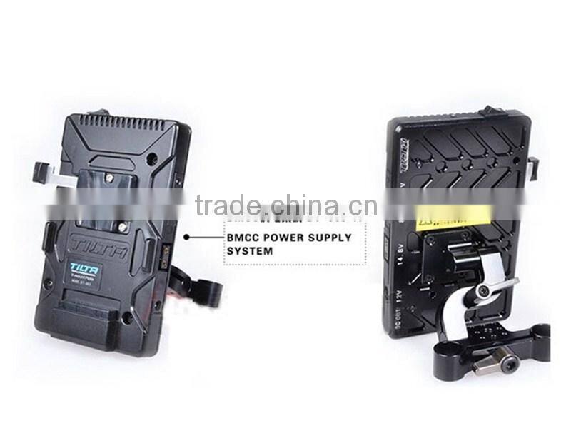 Tilta TT-BMC-07 dslr shoulder rig 15mm BMCC rig for BlackMagic Camera Cage + follow focus + 4*4 Carbon Matte box