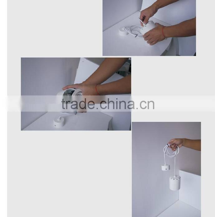 DIY Adjustable 9w COB modern led white ball pendant light