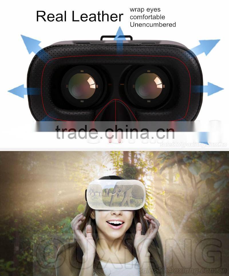 2016 New Design 3d Vr Glasses Virtual Reality Headset 3d Vr Box For Sale