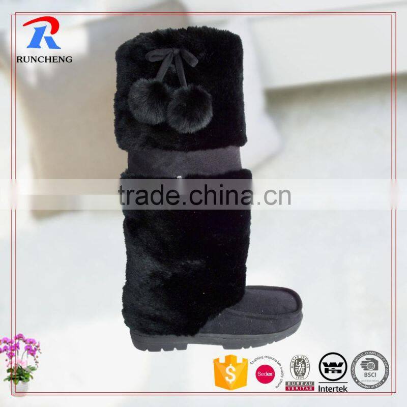 buy china black warm slipper with factory
