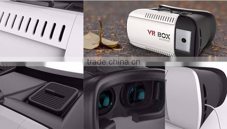 Google Cardboard Headmount VR BOX Version VR Virtual Reality 3D Glasses for Smartphone + Bluetooth Remote Controller