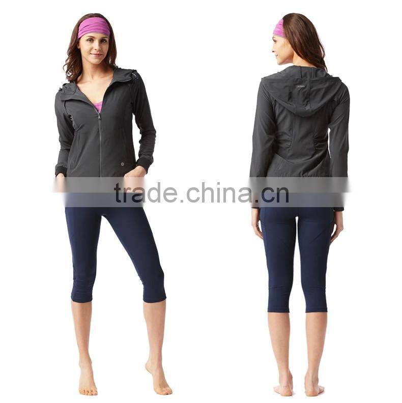 2015 wholesale women sport jackets/waterproof jacket