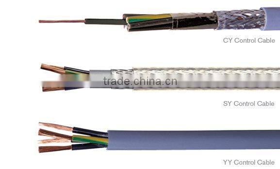YY CY flexible control cables