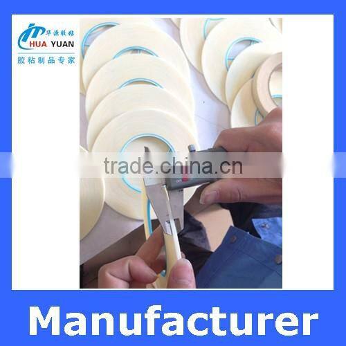 Unique designs heat resistant white margin tape, thick rubber adhesive tape,non-woven fabric tape