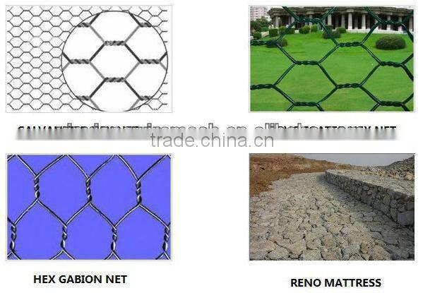 Electro hexagonal wire netting