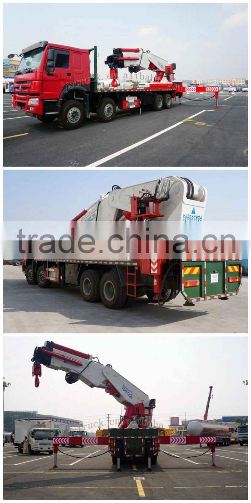 Affordable left hand drive 50t truck mounted crane Chinese Supplier