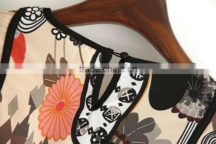 cheap china wholesale clothing online clothing store long cap sleeve vintage shirt