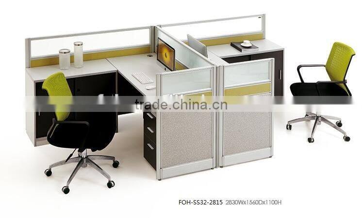 New Arrived Popular Office Furniture Desk Workstation Design in Canton (FOH-SS32-2815)