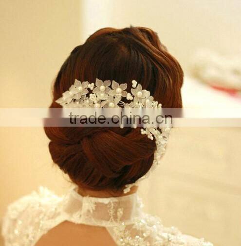 Flower Bridal Crystal Formal Wedding Headdress Headwear Hair Accessories