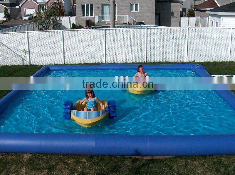 Paddle boat for inflatable pool hot sale