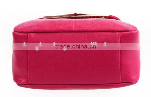High capacity blue crossbody small bag for women