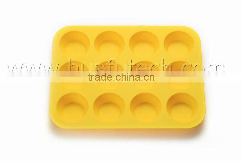 12 cup silicone cake mold silicone muffin pans