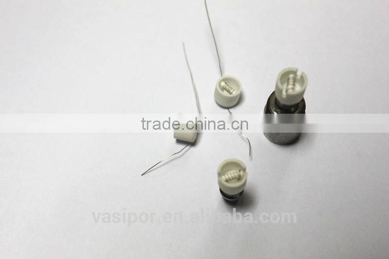 new hot titanium wickless ceramic heating coil grade 1 coil on sale china manufacturer
