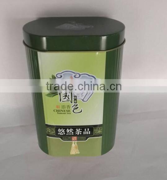 Oblong Custome Tea Tin Packaging
