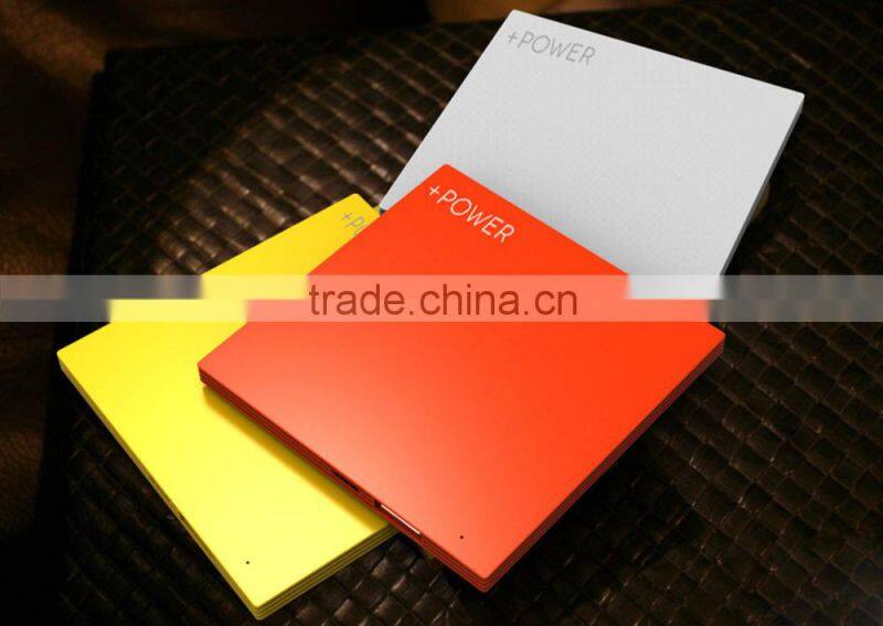 With good and stable quality super slim portable power bank 2600mah