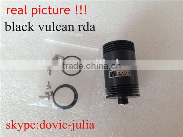 best selling vulcan rda atomizer clone 1:1 ss,black vulcan rda rba