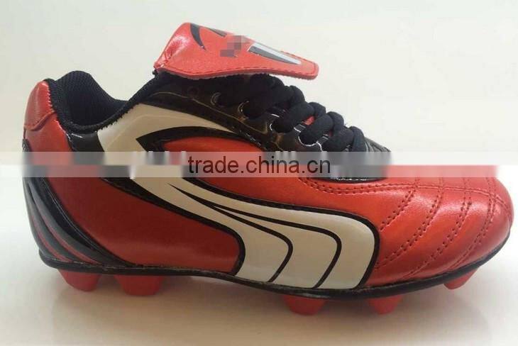high quality comfortable cheap PU football shoes