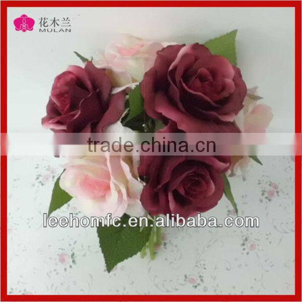 wholesale artificial rose flower and gift wrapping
