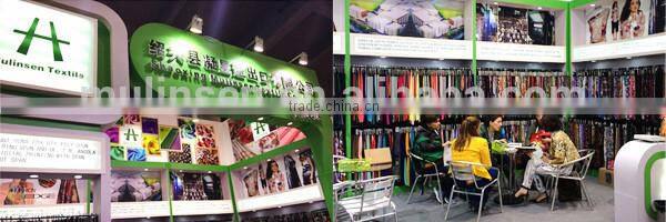 Knitting dyed poly rayon fabric for clothes