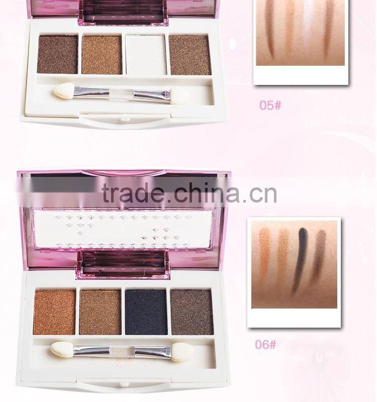 OEM 4 Color Cream Eyeshadow Palette