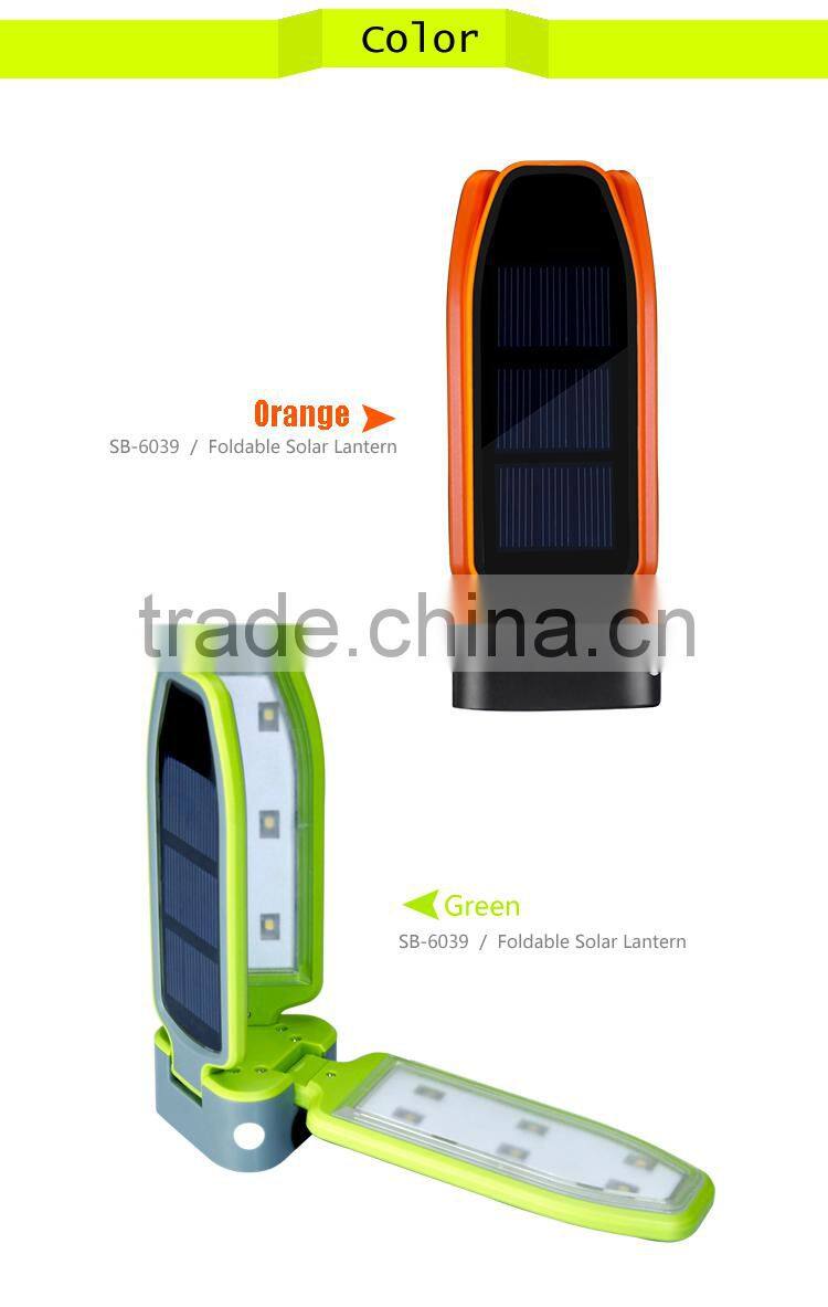 Solar home lantern clover portable outdoor led camping lantern flashlight
