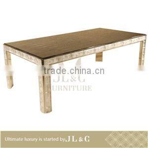 JC14-02 Arm Dining Chair Set Dining Room Set From JL&C Luxury Home Furniture NEW Designs (China Supplier)