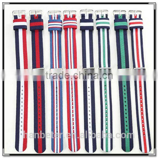 2015 Hot Selling and Top Quality nylon strap watch for gift