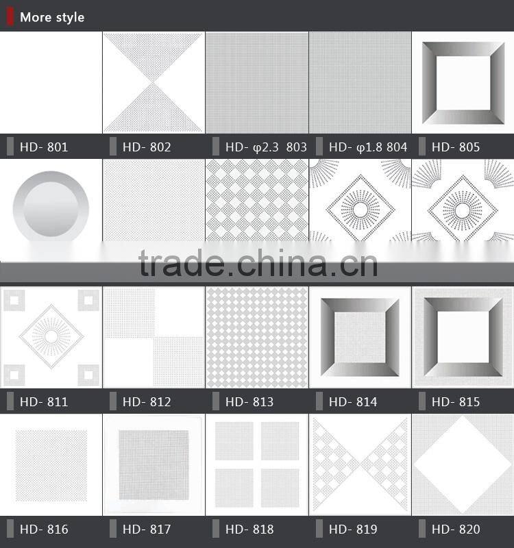 Aluminum perforated false ceiling tiles wholesale 60X60