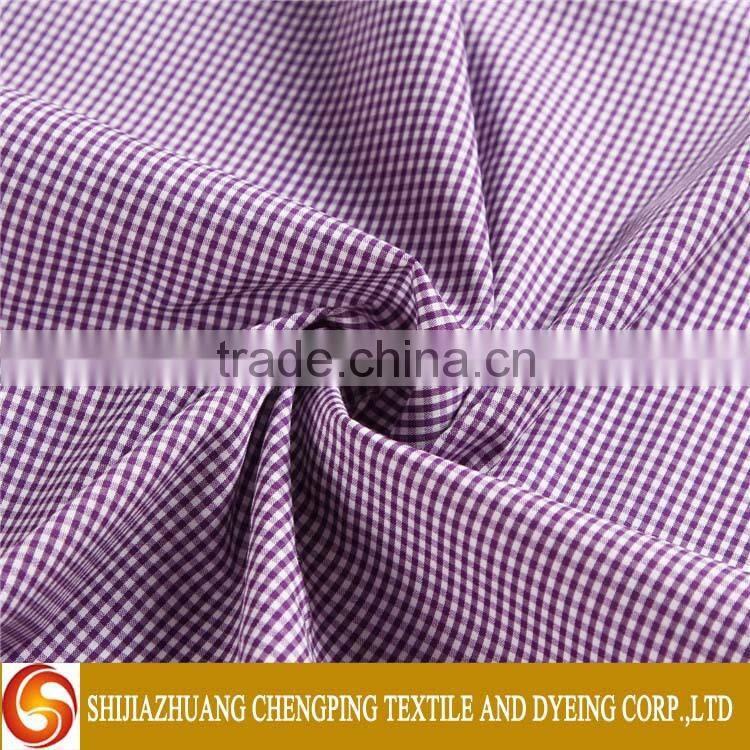 textile organic cotton Yarn Dyed Fabric For clothing from china